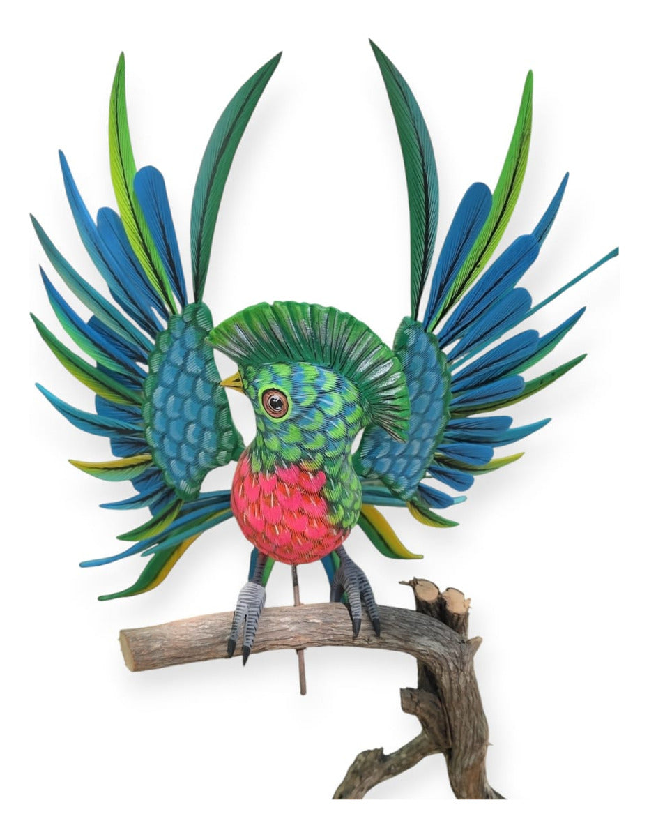 Alebrije Quetzal Monumental Oaxaca 98cm