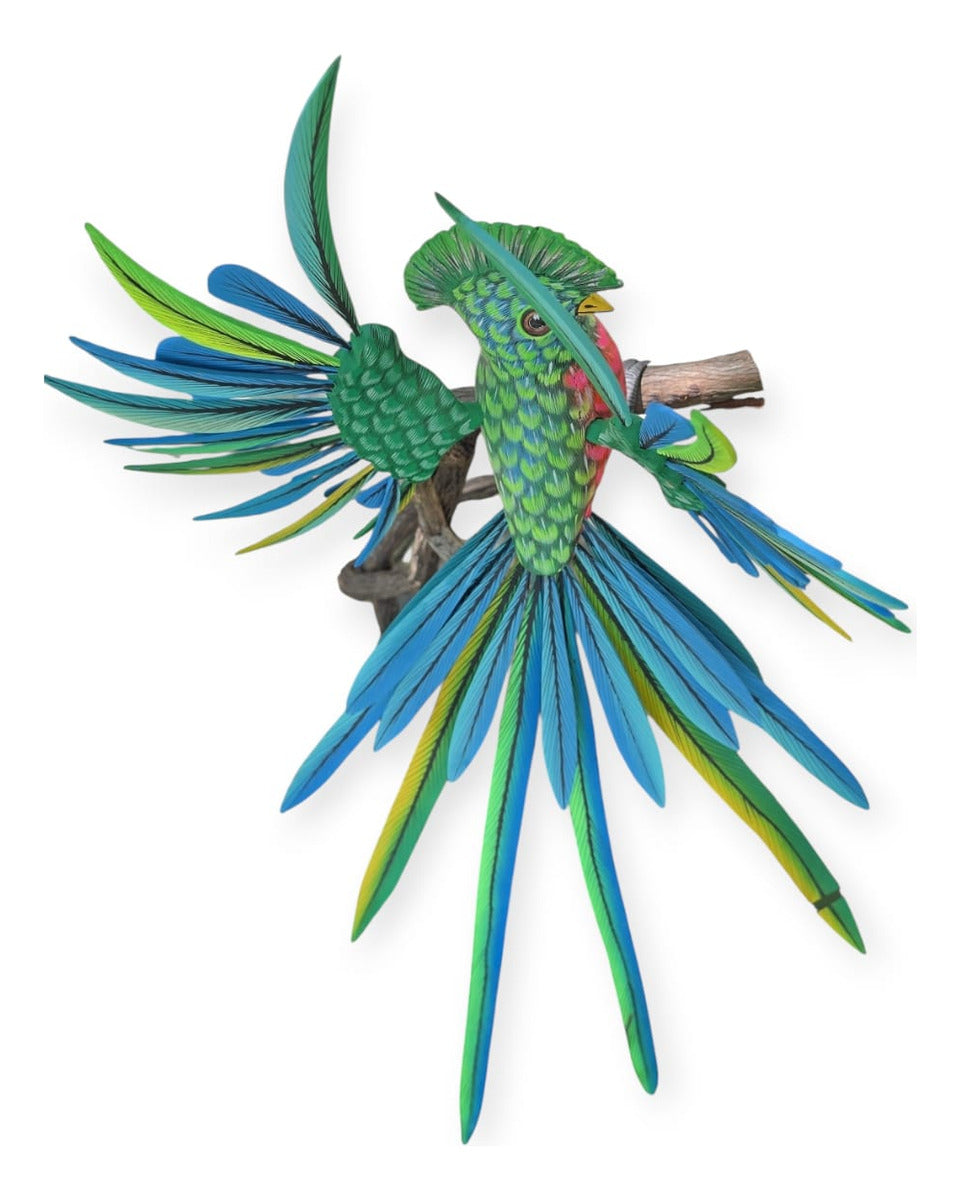 Alebrije Quetzal Monumental Oaxaca 98cm