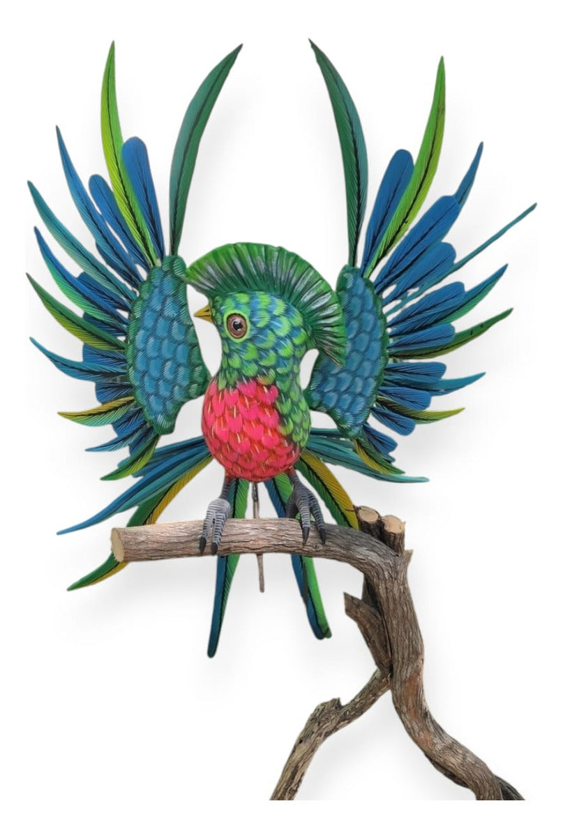 Alebrije Quetzal Monumental Oaxaca 98cm
