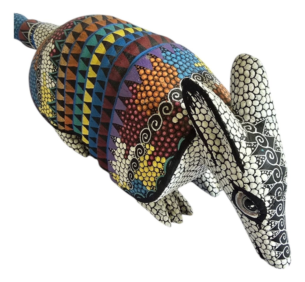 Alebrije Armadillo Oaxaca Artesanal 40cm