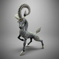 Alebrije Carnero Oaxaca Blanco Y Negro 28cm